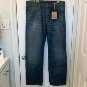 LEVI’S Low Loose 549 Distressed Low Rise Jeans, 34W x 34L